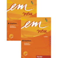 Комплект Em neu Brückenkurs Niveaustufe В2 Kursbuch und Arbeitsbuch, Lektion 1-5 und 6 -10