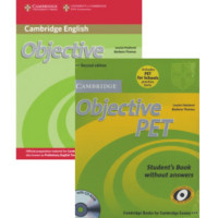 Комплект Objective PET Second Edition Student's Book and Practice Test Booklet with CD-ROM and Workbook with answers