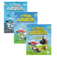  Комплект учебник ч.1 и 2 и рабочая тетрадь Le francais en perspective 2: Французский язык 2 класс