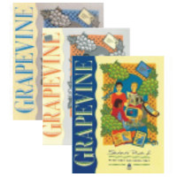 Комплект учебник и 2 рабочие тетради Grapevine 2 Student's Book and Workbook A and B