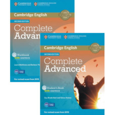 Комплект учебник и рабочая тетрадь Complete Advanced Second edition Student's Book with answers and Workbook with answers