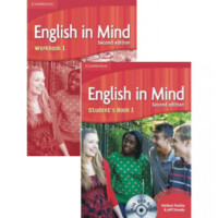 Комплект учебник и рабочая тетрадь English in Mind 1 2nd Edition Student's Book with DVD-ROM and Workbook