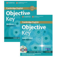Комплект учебник и рабочая тетрадь Objective Key Second Edition Student's Book with answers and Workbook with answers