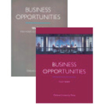Комплект учебник и тетрадь Business Opportunities Student's Book and Workbook