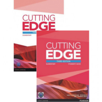 Комплект учебник и тетрадь Cutting Edge Elementary 3rd edition Students' Book and Workbook with key