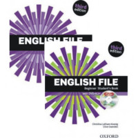 Комплект учебник и тетрадь English File 3rd Edition Beginner Student's Book and Workbook with Key
