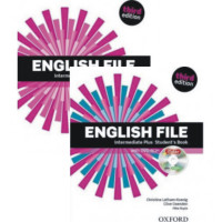 Комплект учебник и тетрадь English File 3rd Edition Intermediate Plus Student's Book and Workbook with Key