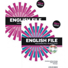 Комплект учебник и тетрадь English File 3rd Edition Intermediate Plus Student's Book and Workbook with Key