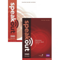 Комплект учебник и тетрадь Speakout 2nd Edition Elementary Student's Book and Workbook with Key