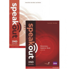 Комплект учебник и тетрадь Speakout 2nd Edition Elementary Student's Book and Workbook with Key