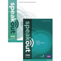 Комплект учебник и тетрадь Speakout 2nd Edition Starter Student's Book and Workbook with Key