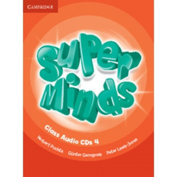 Диски Super Minds 4 Class Audio CDs (4)