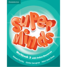 Рабочая тетрадь Super Minds 3 Workbook with Online Resources