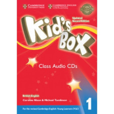 Диски Kid's Box Updated Second edition 1 Class Audio CDs (4)