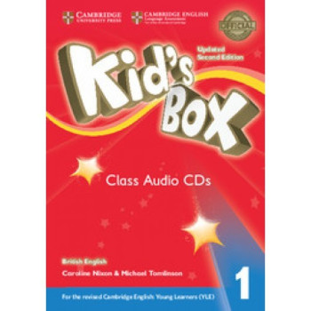 Диски Kid's Box Updated Second edition 1 Class Audio CDs (4)