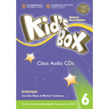 Диски Kid's Box Updated Second edition 6 Class Audio CDs (4)