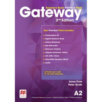 Книга для учителя Gateway A2 (Second Edition) Teacher's Book Premium Pack